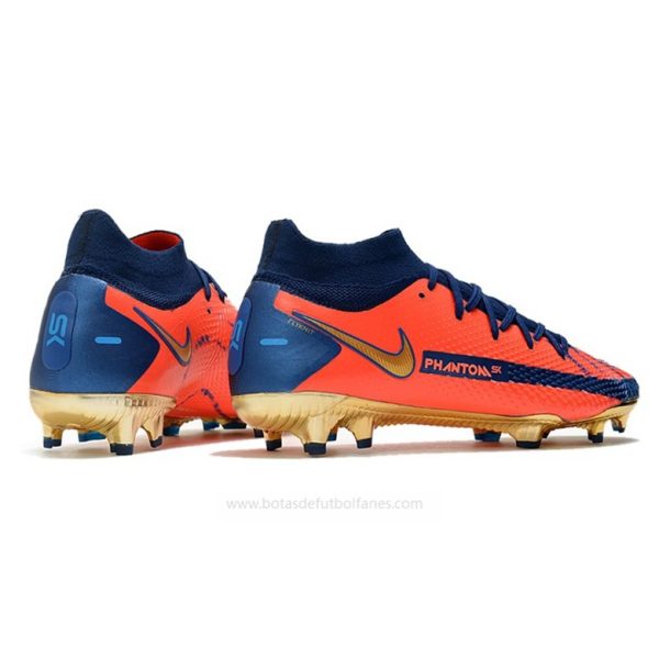 Nike Phantom GT Elite DF FG Naranja Azul Oro